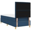 vidaXL Boxspringbed met matras met hoofdeinde Blauw 100 x 200 cm Stof