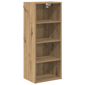 vidaXL Hangkast Artisan Eiken 40 x 29,5 x 100 cm Bewerkt hout