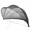 vidaXL Pooldome 430 x 430 x 210 cm 185T polyester met PU-coating Zwart