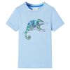 Kindershirt met korte mouwen 104 lichtblauw