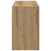 vidaXL Badkamerwandkast 100x25x40cm bewerkt hout artisanaal eikenkleur