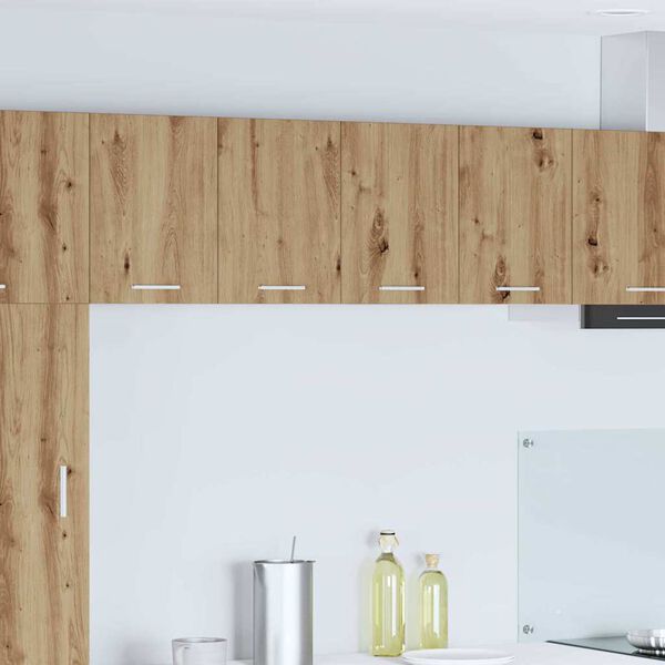 vidaXL Hangkast 2 pcs Ambachtelijke Eik en Wit 60 x 31 x 40 cm