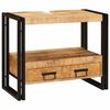 vidaXL Wastafel Kast met lade Bruin 71 x 33 x 58 cm Massief Mango Hout