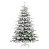 vidaXL Kunstmatige Inklapbare Kerstboom Wit 240 cm PE en PVC