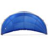 vidaXL Pooldome Blauw 430 x 430 x 210 cm 185T polyester met PU-coating