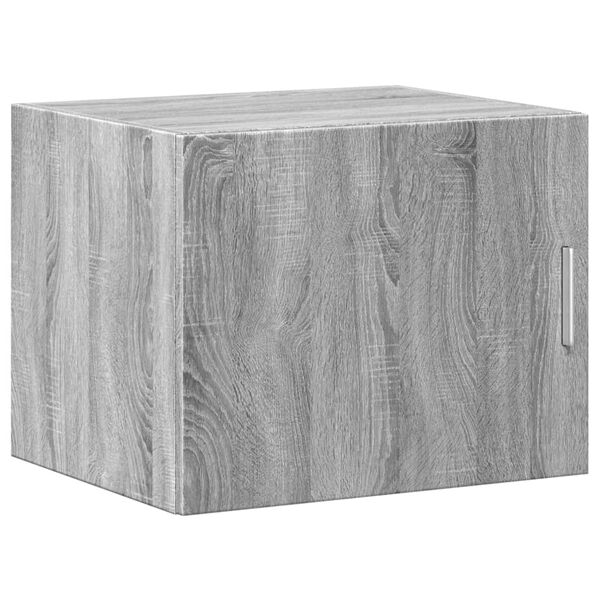 vidaXL Wandkast 50x42,5x40 cm bewerkt hout grijs sonoma