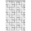 vidaXL Doucherolgordijn met cassette 150x240 cm stofbreedte 146 cm