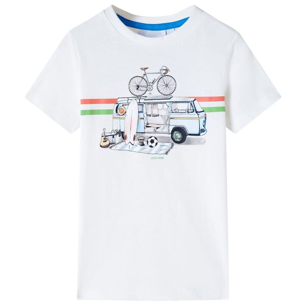 Kindershirt 92 ecru