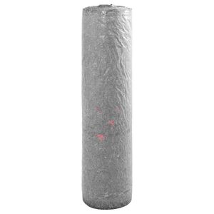 vidaXL Vijver Vlies 1 x 10 m Polyester en Katoen Grijs
