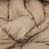 vidaXL Zomer Dekbed Antraciet en Taupe 220 x 200 cm Microfiber
