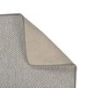 vidaXL Tapijtloper 50x150 cm sisal-look platina