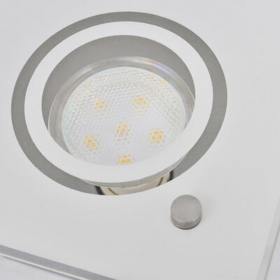 LED plafondlamp vierkant met 4 lampen