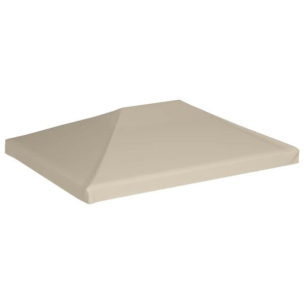 vidaXL Prieeldak 310 g/m² 4x3 m beige