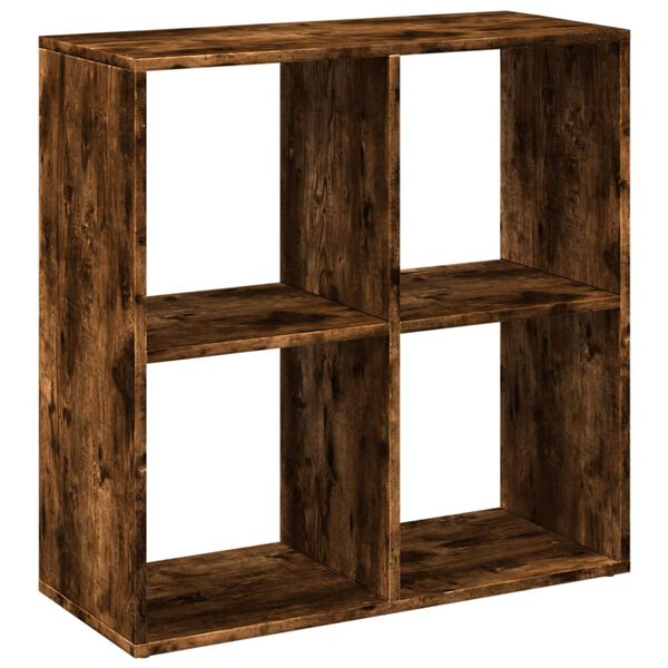 vidaXL Kamerscherm / boekenkast 69,5x29x69,5 cm hout gerookt eiken