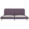 vidaXL Bedframe stof taupe 180x200 cm