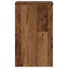 vidaXL Plantenstandaards 2 st 30x30x50 cm bewerkt hout oud houtkleurig