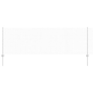 vidaXL Gelaste Draadhek met Paal 25 x 0,8 m (B x H)