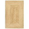 vidaXL Vloerkleed handgemaakt 80x250 cm jute