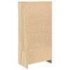 vidaXL Kast met lade 55,5x34x119,5 cm spaanplaat sonoma eikenkleurig
