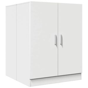 vidaXL Wasmachinekast 71x71,5x91,5 cm wit