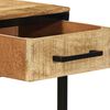 vidaXL Schrijfbureau Bruin 100 x 50 x 75 cm Massief Mango Hout