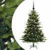 vidaXL Kunstkerstboom met kerstbal 120 cm 150 LED's Warmwit