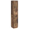 vidaXL Kastenset 2 st 33 x 34,5 x 87 cm Bewerkt hout Oud hout