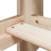 vidaXL Stapelbedframe zonder matras massief grenenhout 90x200 cm