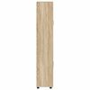 vidaXL Hoge kast FLORIN Sonoma Eiken 60 x 35 x 182 cm Bewerkt hout