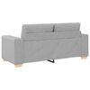 vidaXL Loveseat Bank Wolkengrijs 140 cm Stof