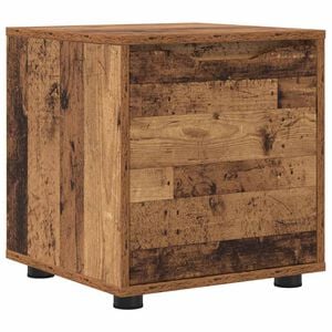 vidaXL Badkamer Kast Oud Hout 40,5 x 40 x 44 cm Bewerkt hout