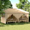 vidaXL Partytent Beige 292 x 580 x 315 cm Oxford Stof