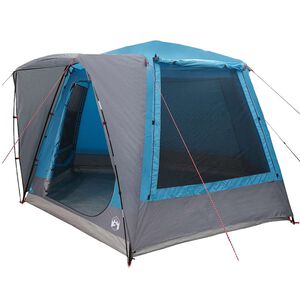 vidaXL Camping Tent 8-persoons Blauw Polyester Waterdicht