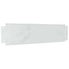 vidaXL Gazonranden 10 pcs Zilver 100 x 25 x 0,07 cm