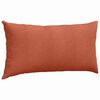 vidaXL Sofa Kussens 2 stuks Rood-oranje 80 x 40 cm Cordstof