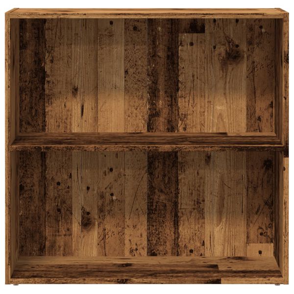 vidaXL Boekenkast 80x30x77 cm bewerkt hout oud houtkleurig