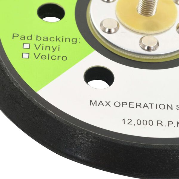 vidaXL Schuurpads met 6 gaten 15 cm 3 st