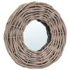 vidaXL Spiegels 3 st 15 cm wicker