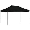 vidaXL Partytent inklapbaar pop-up 440x292x315 cm zwart