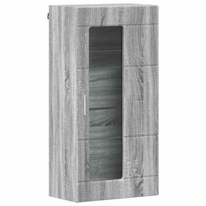 vidaXL Houten Kast Grijs Sonoma 50 x 29 x 100 cm Bewerkt hout