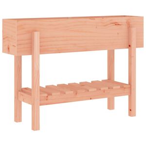 vidaXL Plantenbak verhoogd 101x30x69 cm massief douglashout