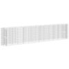 vidaXL Gabion plantenbak verhoogd 470x50x100 cm gegalvaniseerd ijzer