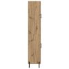 vidaXL Highboard Artisan Eiken 69,5 x 34 x 180 cm Bewerkt hout