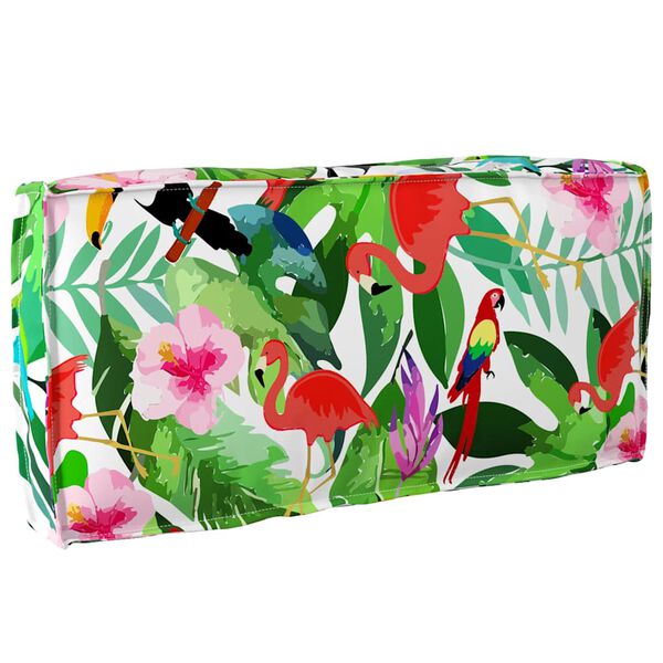 vidaXL Kussen Bloemen Multikleur 80 x 40 x 12 cm Oxford Stof