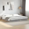 vidaXL Bedframe zonder matras 180x200 cm spaanplaat grijs Sonoma