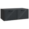 vidaXL Wandbeugel TV-kast Zwart 78,5 x 41 x 30 cm Bewerkt hout