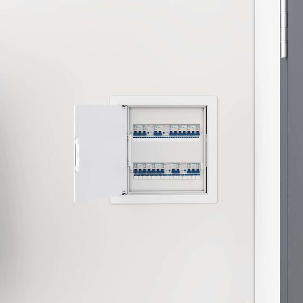 vidaXL Toegangs-panelen 2 pcs Wit 20 x 20 cm ABS Kunststof