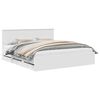 vidaXL Bedframe met lade met opslag Wit 180 x 200 cm Ingenieurshout