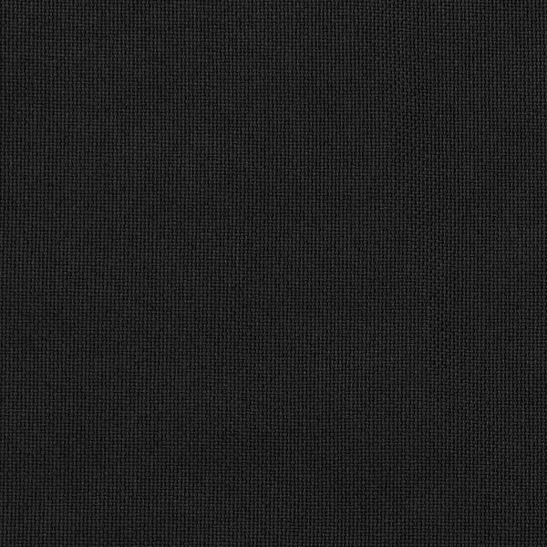 vidaXL Gordijnen linnen-look verduisterend ogen 2 st 140x225 cm zwart