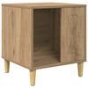 vidaXL Hondenhuis Artisanaal eiken 44 x 42 x 49 cm Bewerkt hout